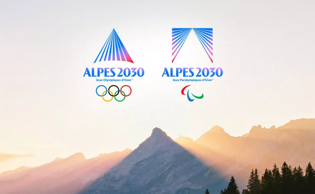 کالبدشکافی هویت بصری Alpes 2030؛ وقتی کوهستان با پرتو نور بازتعریف می‌شود